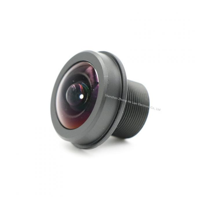 1.55mmレンズ5.0のMegaPixelの広角の180の程度MTV M12 X CCTVの保証のための0.5の台紙の赤外線夜間視界の魚眼レンズ