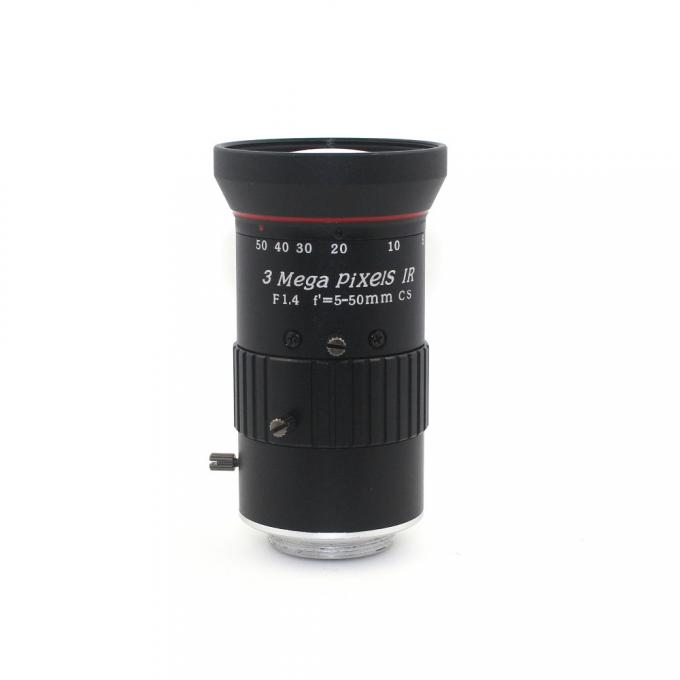 720P/1080P箱Camera/IPのカメラのための3Megapixel Varifocal CCTVレンズ5-50mmのCSの台紙の長距離の手動アイリス
