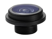 車の台紙レンズ1.3mm 1/4枚のサイズDFOV 150 Deg TTL 9.69mmのM8低いゆがみ車の後ろレンズ