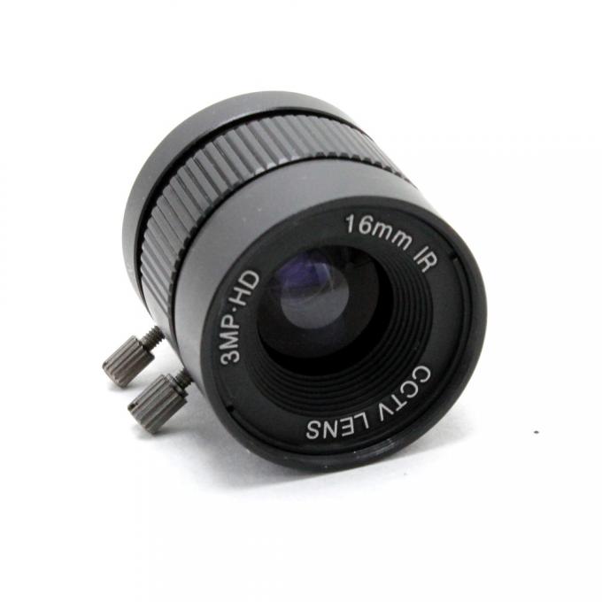 3MP HD 16mmレンズ マニュアル1/2のアイリスC台紙HDのカメラipのカメラのための産業レンズCCTVのカメラ レンズ